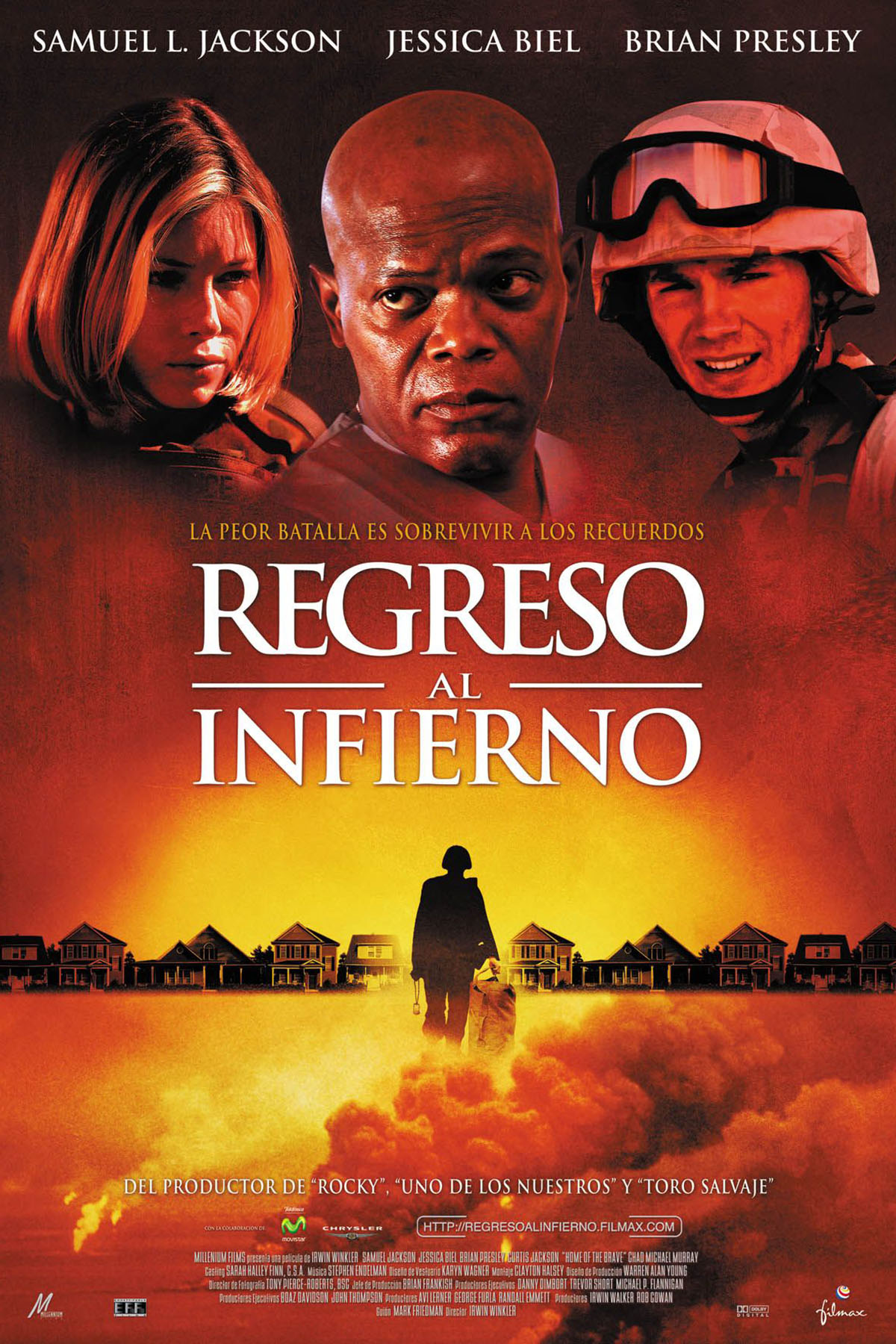 Regreso al infierno - poster