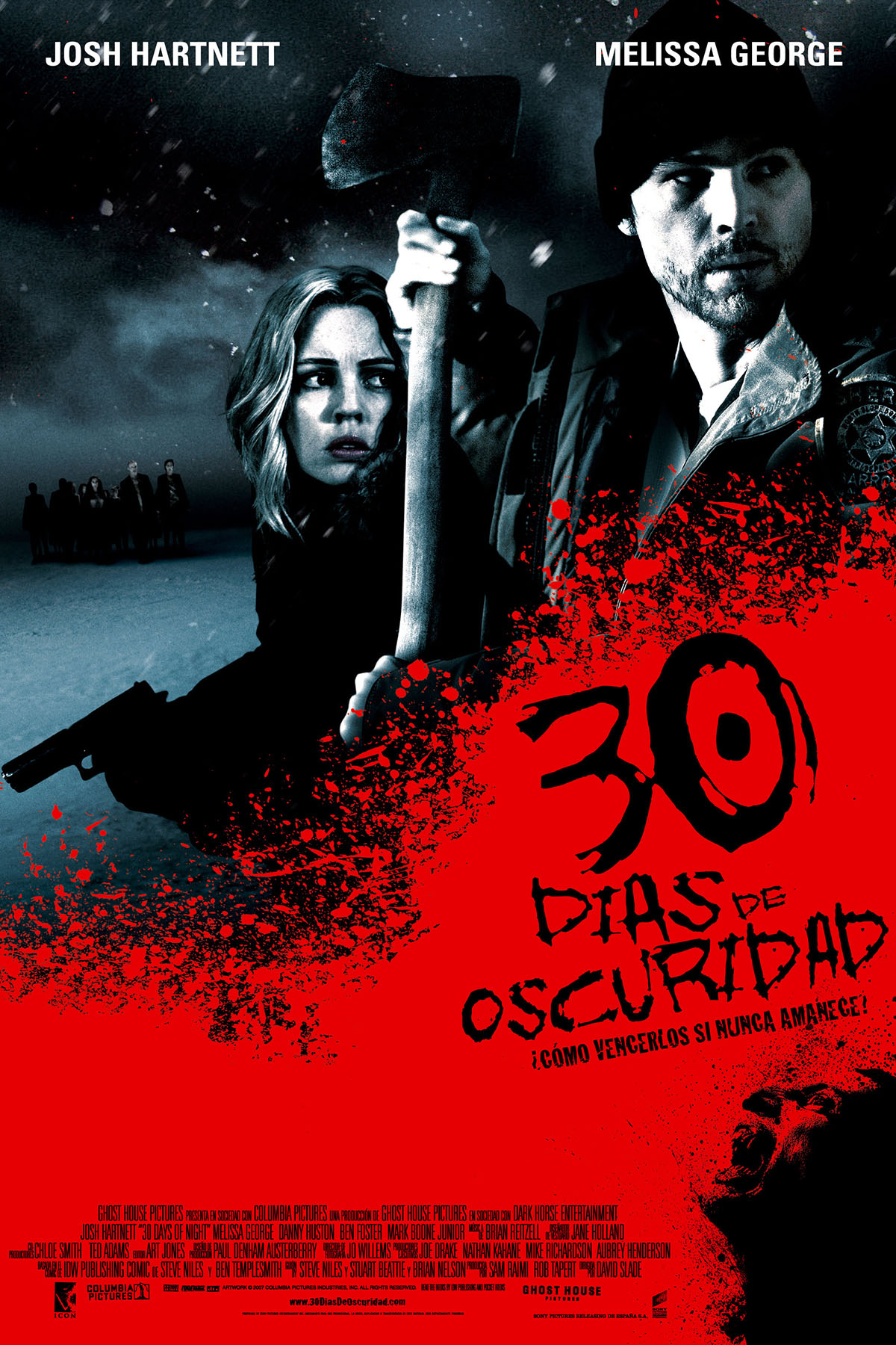 30 días de oscuridad - poster