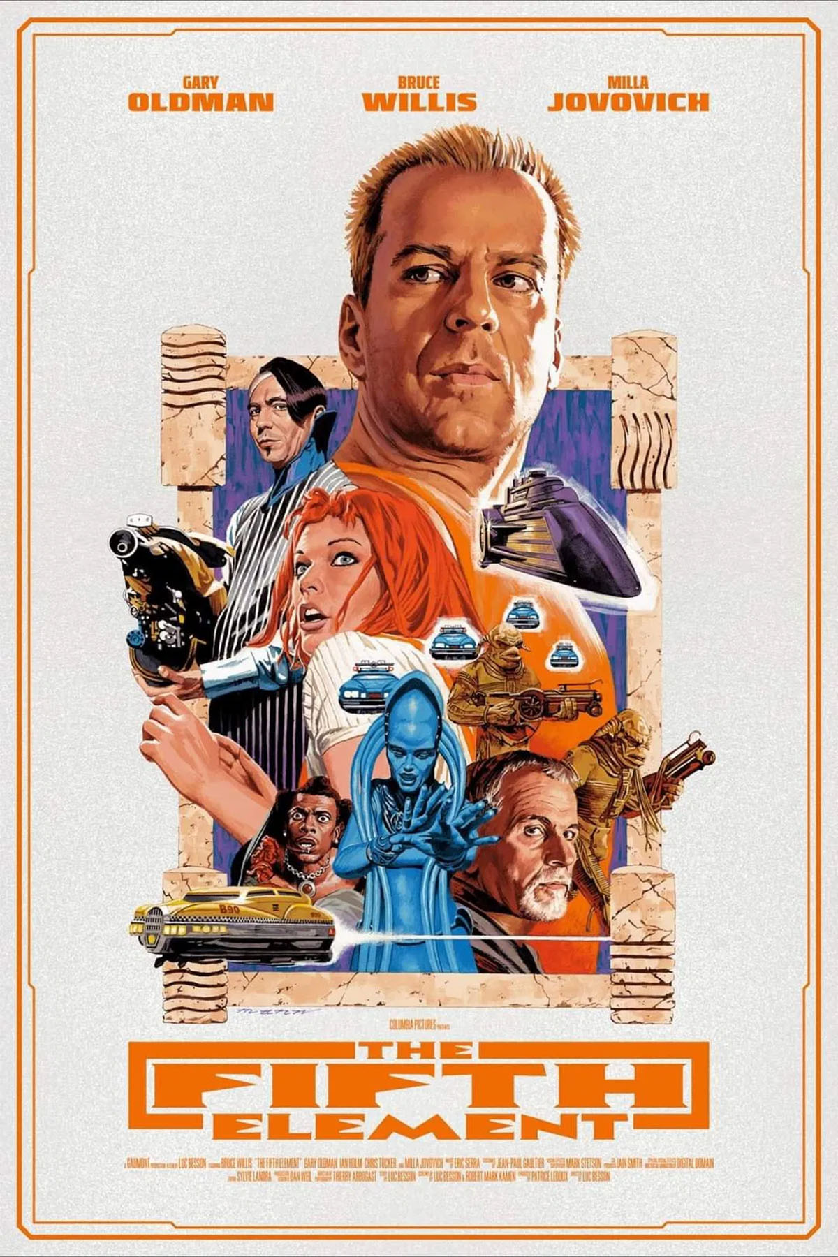 El quinto elemento - poster