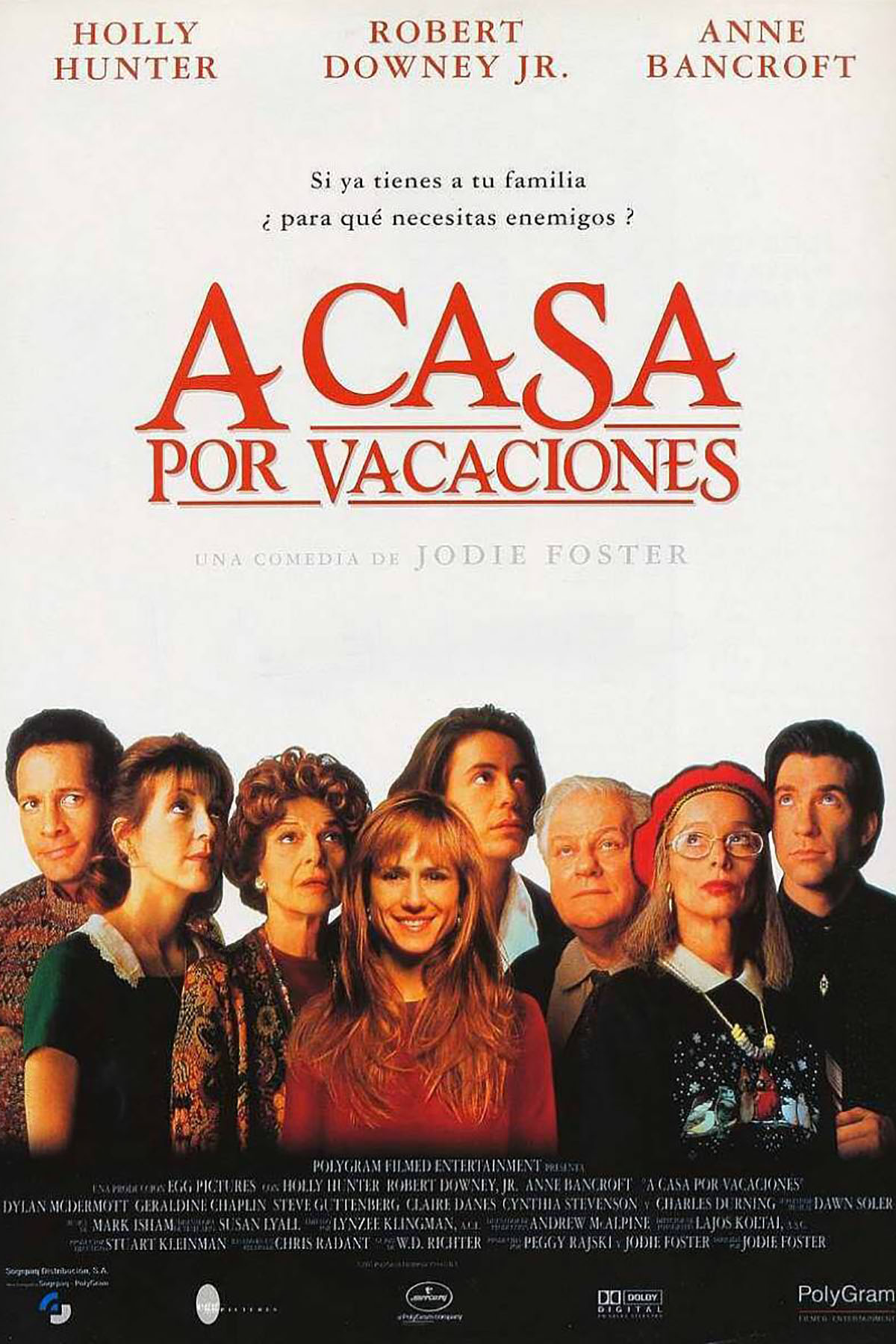 A casa por vacaciones - poster