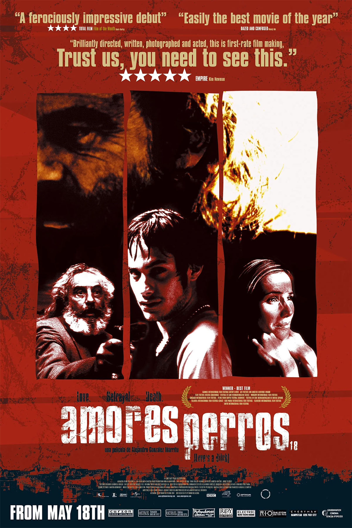Amores perros - poster