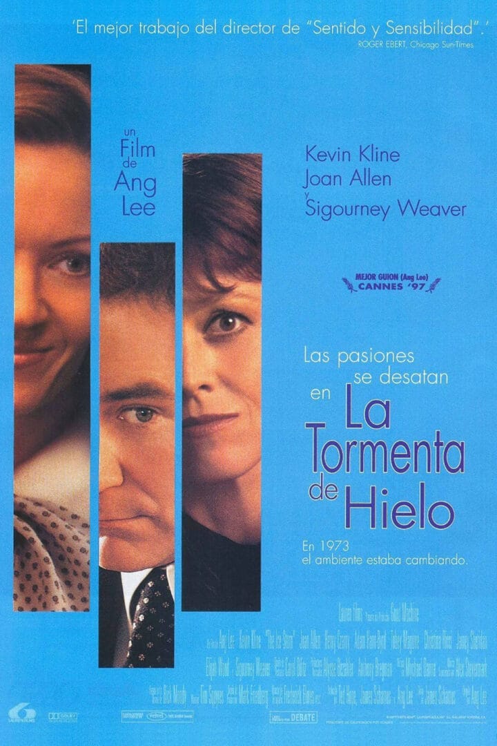 La tormenta de hielo - poster