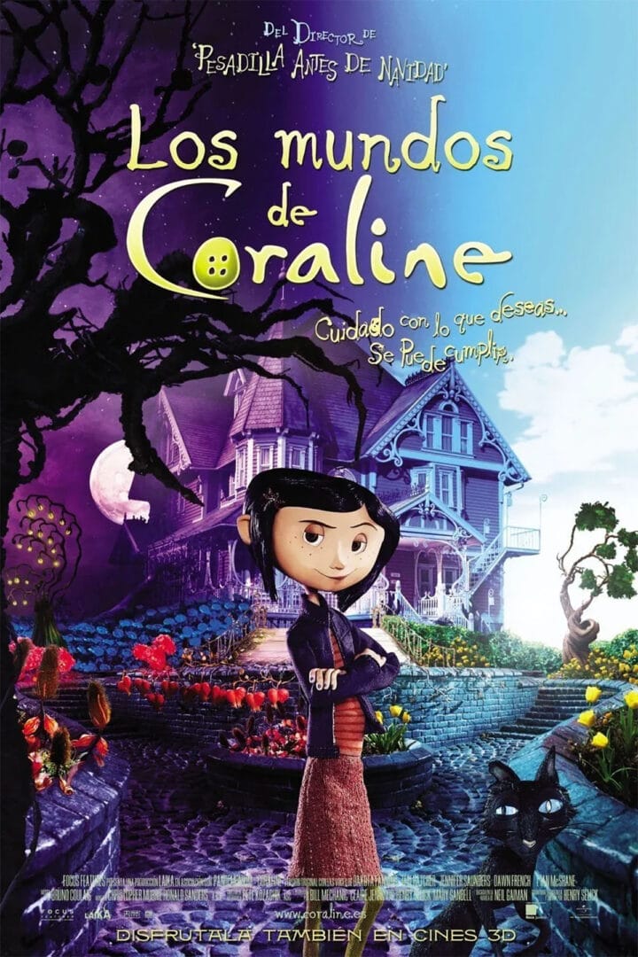 Los mundos de Coraline - poster